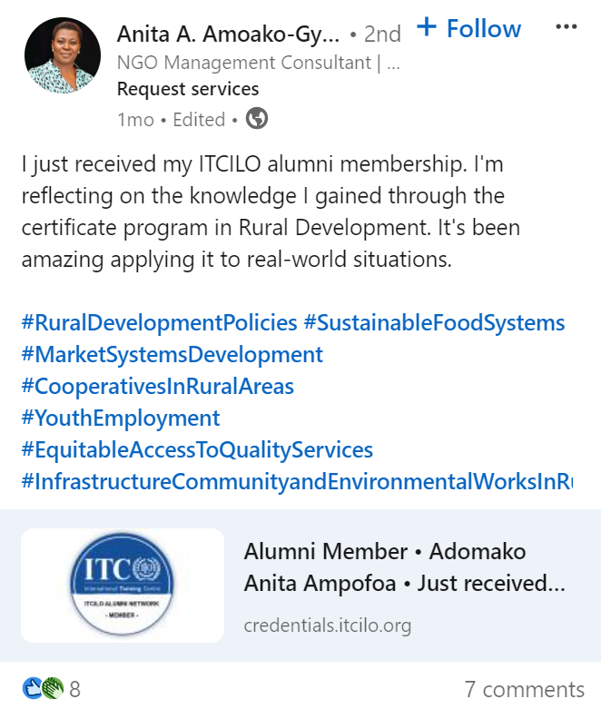 Linkedin post by Anita