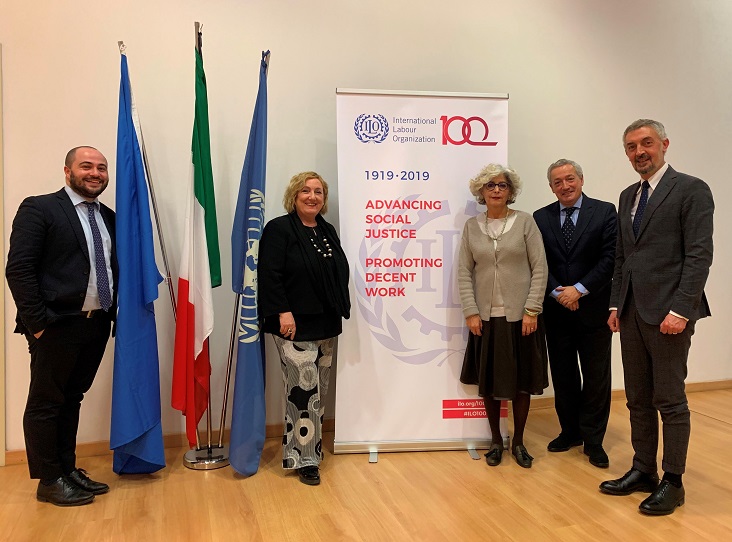 The Centre welcomes a delegation from the Italian Government | ITCILO